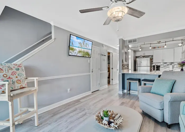 South Winds 2-updated Condo-beach Views-walk To Hangout-free Parking *