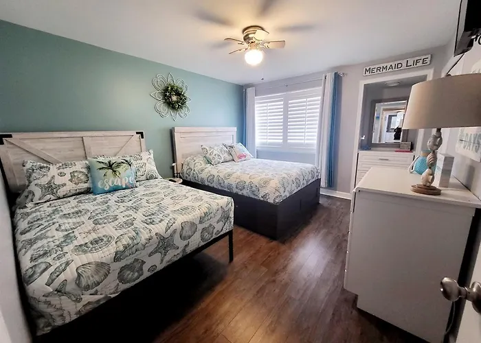 Apartment South Winds 2-updated Condo-beach Views-walk To Hangout-free Parking *
