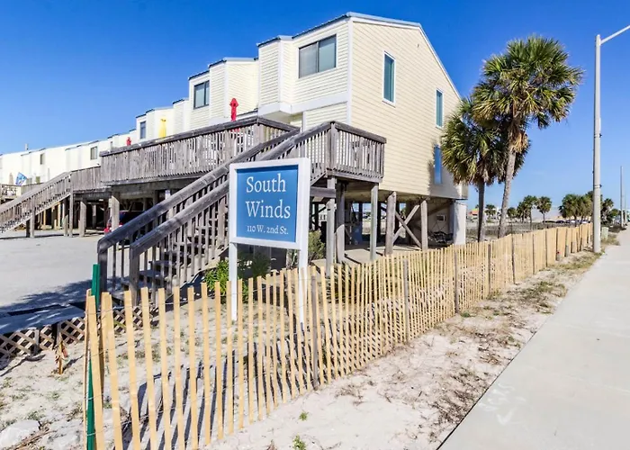 Apartment South Winds 2-updated Condo-beach Views-walk To Hangout-free Parking Gulf Shores